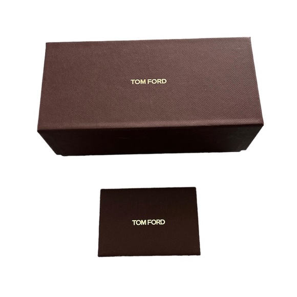 Tom Ford Sunglasses box & brand certificate brown color - Picture 3 of 3